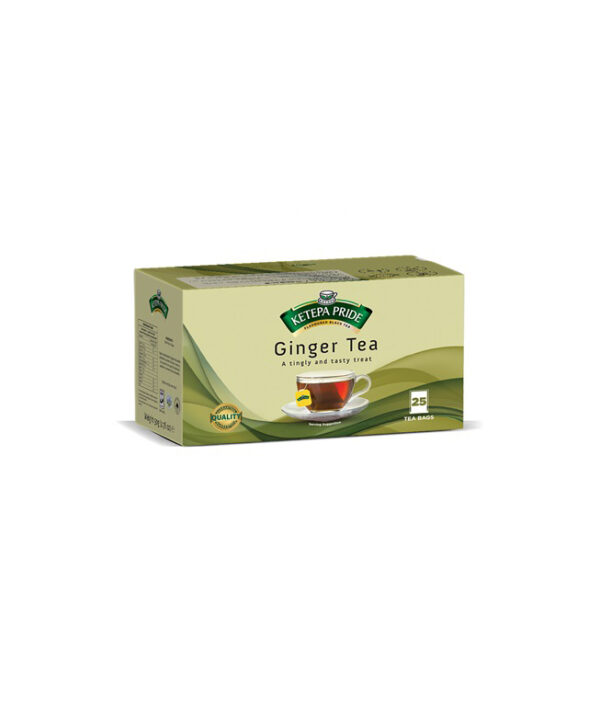 Ketepa Pride Ginger Flavored Tea Bags