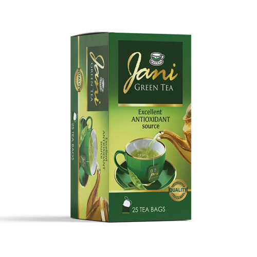 Jani Green Enveloped Tea Bags