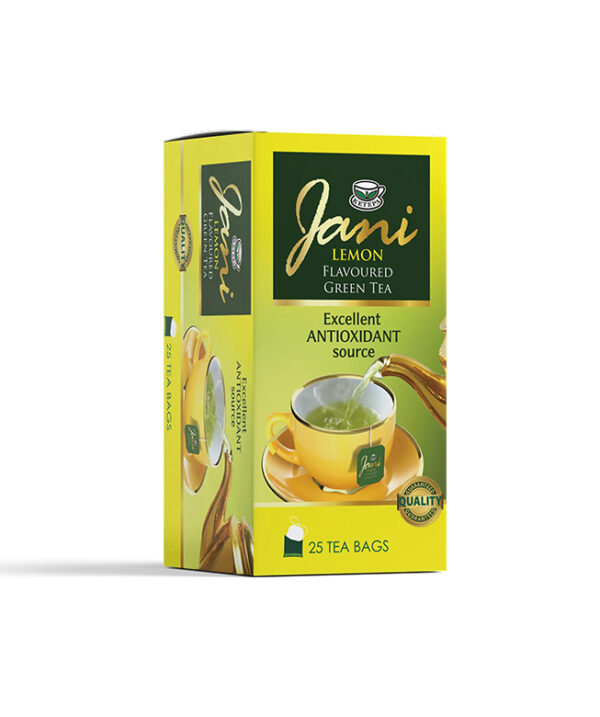 Jani Green Lemon Enveloped Tea Bags