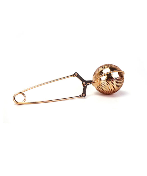 Stainless-Steel-Snap-Tea-Infuser-Rose-Golden